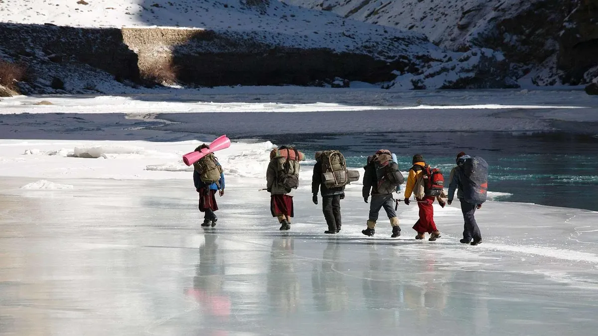 Chadar Trek, Leh