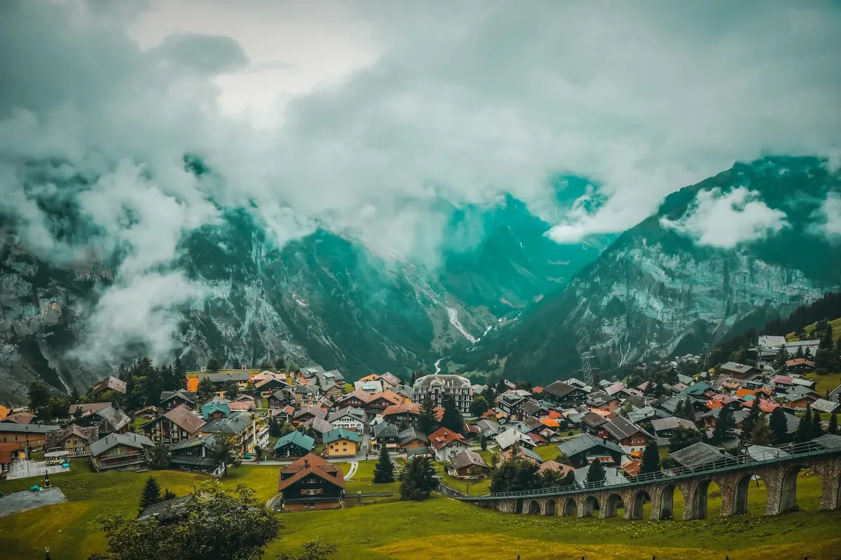Lauterbrunnen, Switzerland: The Fairy-Tale Valley of 72 Waterfalls