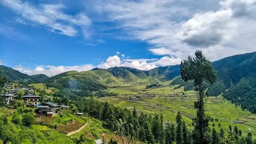 Phobjikha Valley — Valley of the Cranes