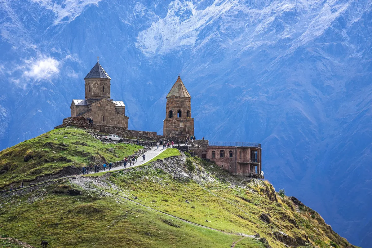 Kazbegi and the Georgian Military Highway