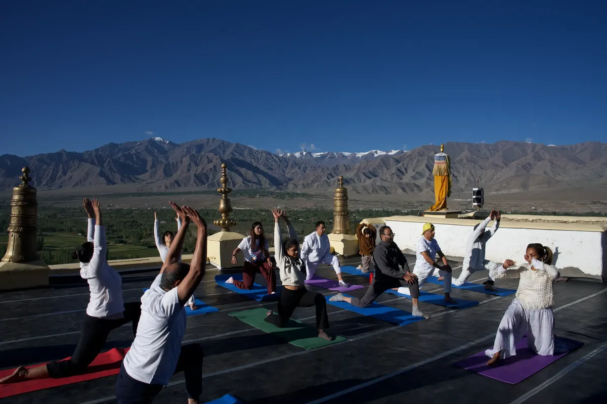 Shunya yoga retreat in Ladakh